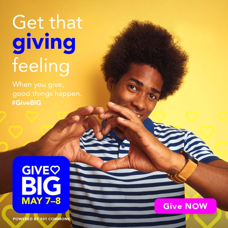 GiveBig 2024 is on May 7th to 8th
