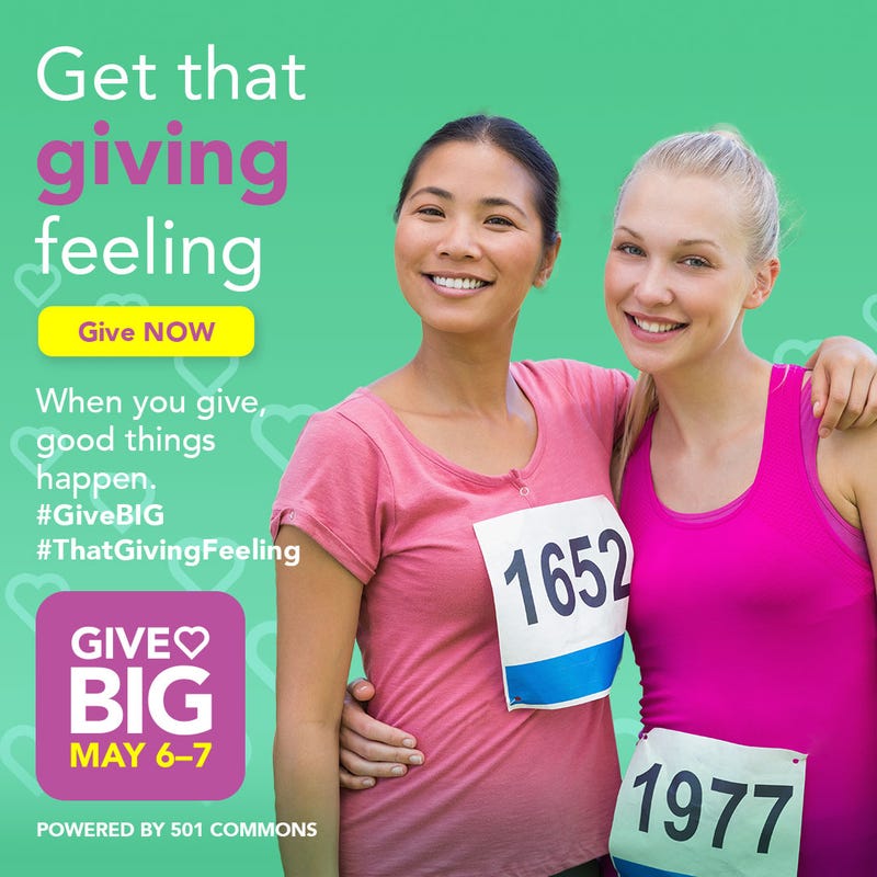 Be part of GiveBIG on May 6th-7th