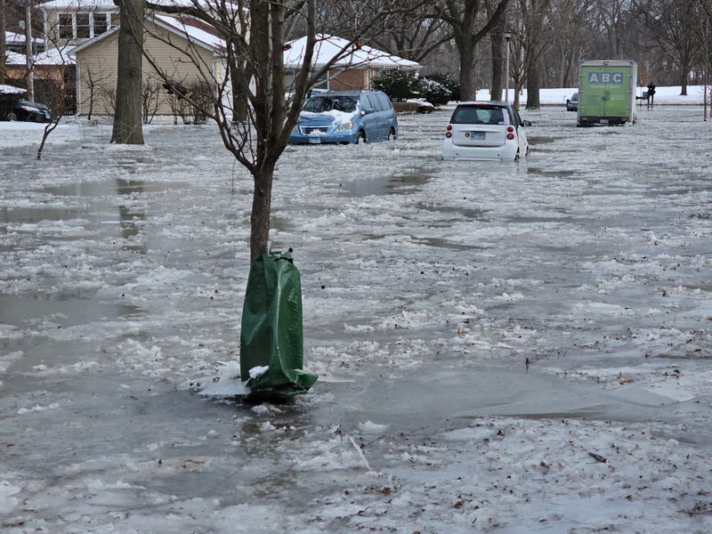 flooded street