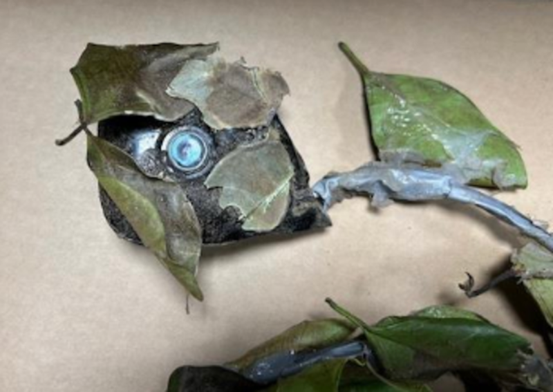 Burglars are monitoring residents with planted cameras, like this one found in Glendale, California
