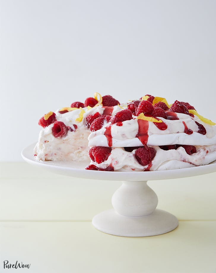Raspberry Pavlova