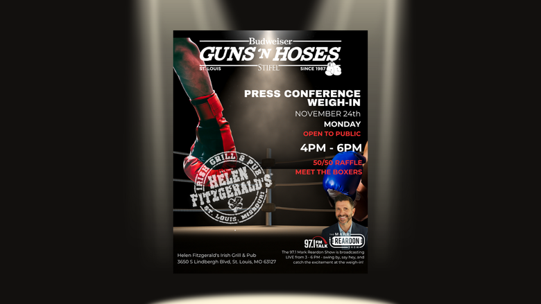 Guns ‘N Hoses Press Conference & Weigh-In