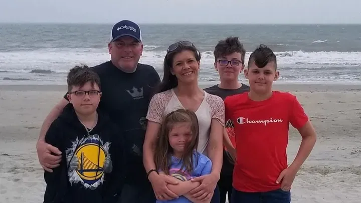 Gregory Smith and family, via GoFundMe