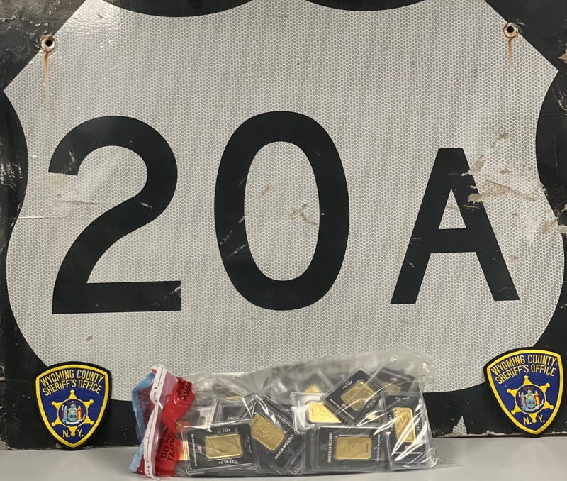 A Queens man is charged after more than $200,000 in stolen gold was found in his vehicle during a traffic stop in July. Deputies say further investigation led to child porn discovered on his phone.