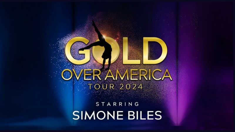 See the Gold Over America Tour Starring Simone Biles at T-Mobile Center!