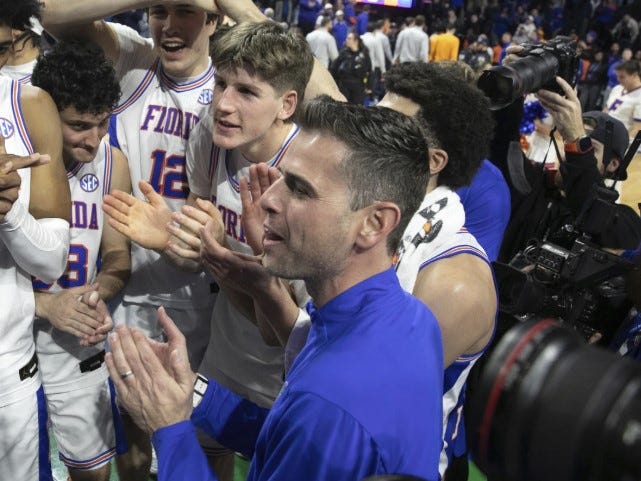 Florida basketball Head Coach Todd Golden