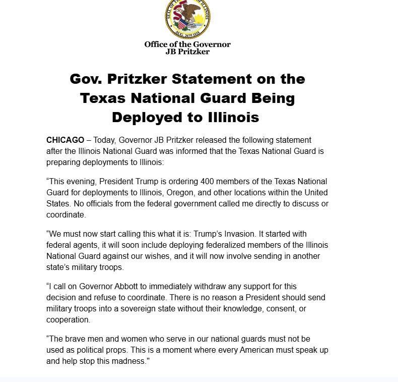 Governor J.B Pritzker