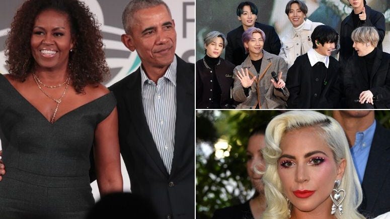 YouTube Virtual Graduation Ceremony to Feature The Obamas, Lady Gaga and BTS