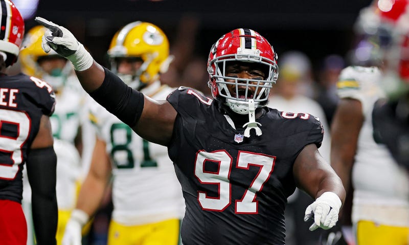 Defensive tackle Grady Jarrett during his Falcons tenure