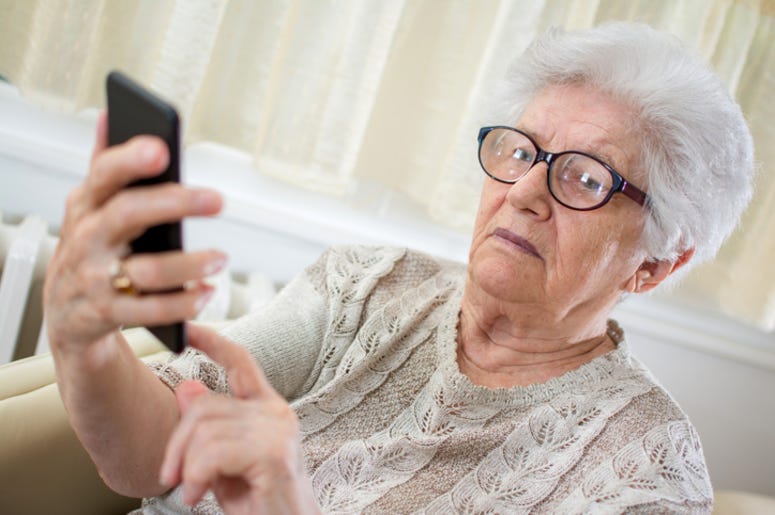 Grandmother_Phone