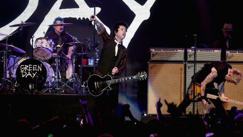 Green Day Is Selling Old Guitars, Drums and Amps Online