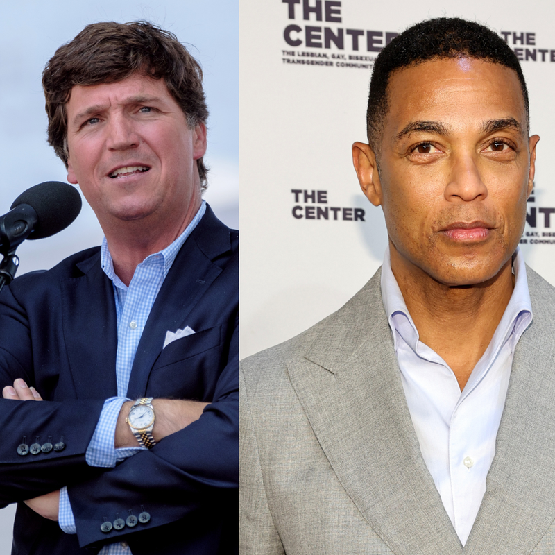 Tucker Carlson and Don Lemon