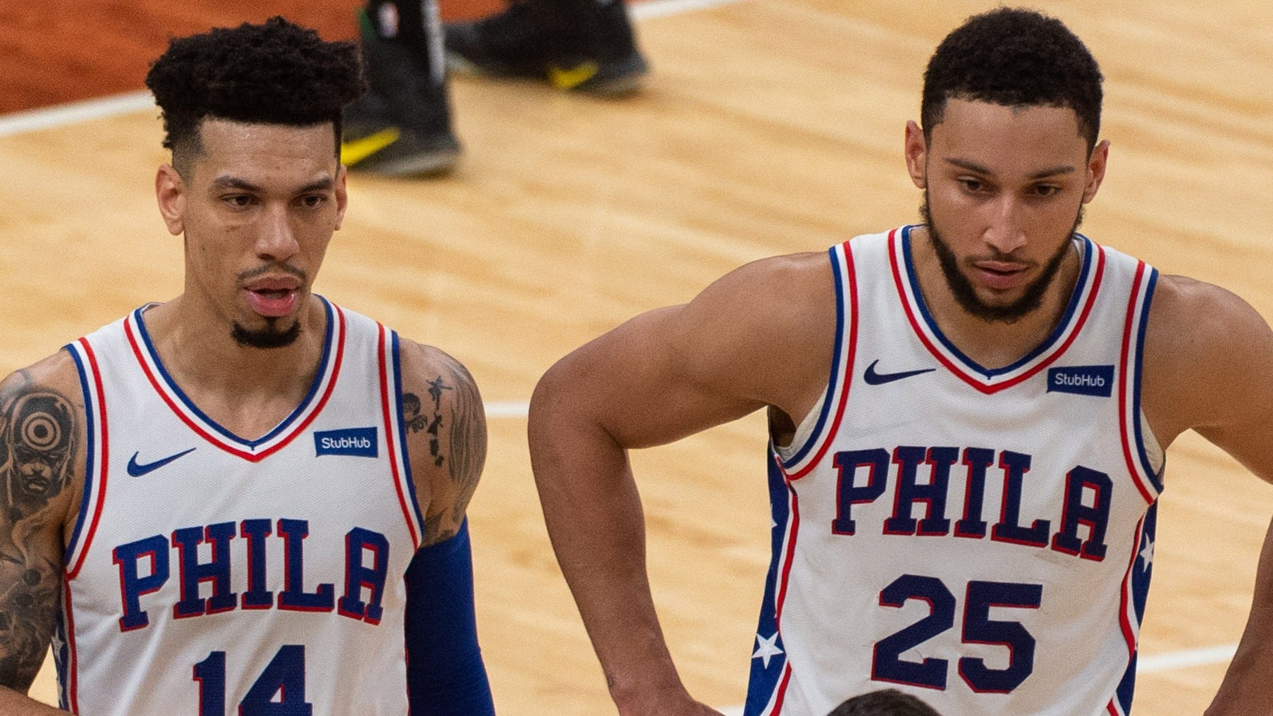 Danny Green: 'Ben Simmons needs to be pushed' to expand offensive game