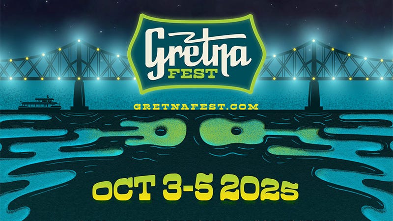 Gretna Fest logo and date