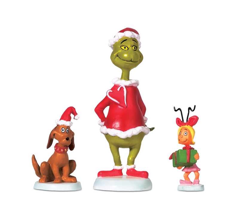 Grinch, Max, and Cindy-Lou 