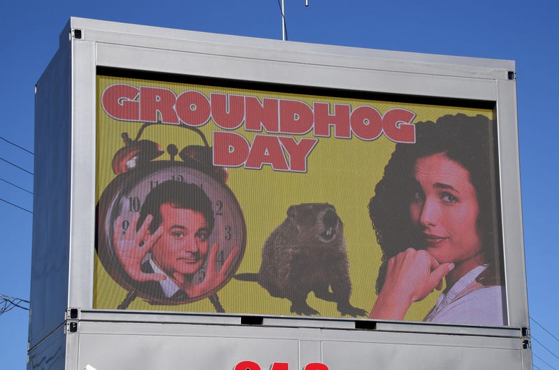 Groundhog Day billboard