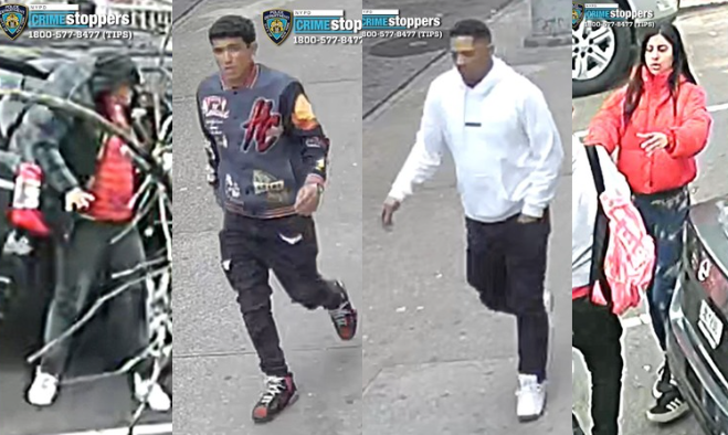 3 victims bashed with bottle, beaten up in Queens robbery; 4 sought