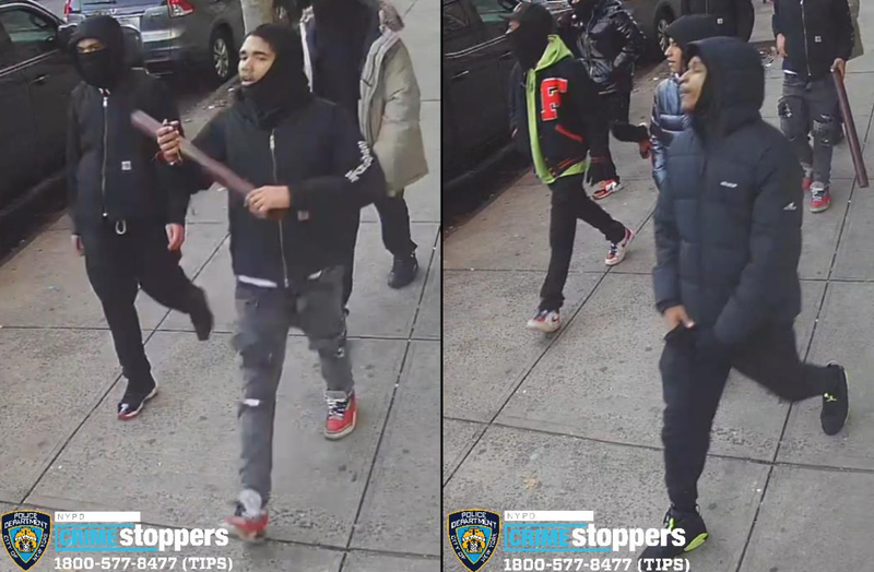 Police are searching for multiple teenage suspects in a Dec. 20, 2022, attack on two boys in the Concourse Village section of the Bronx