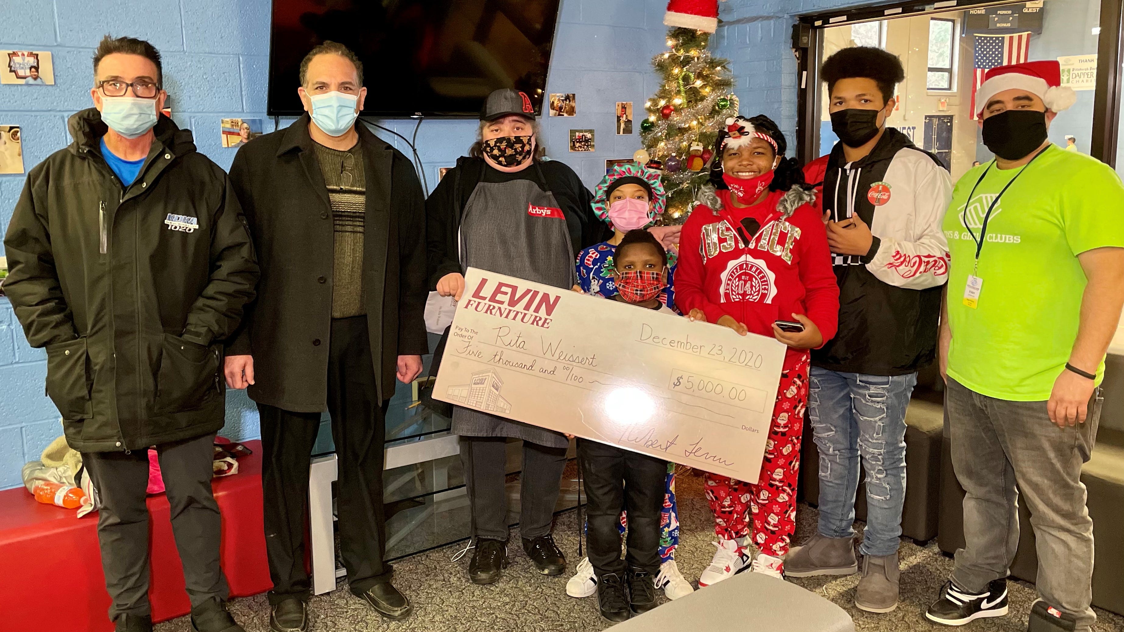 Get Marty: Levin's Furniture For Families delivers a final surprise just in time for Christmas