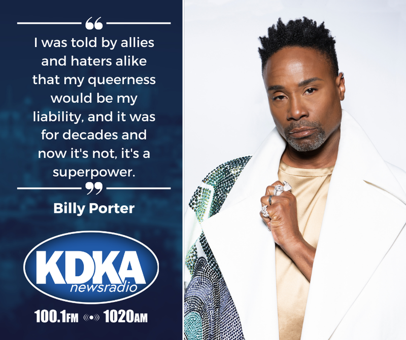 Photo of Billy Porter and quote 