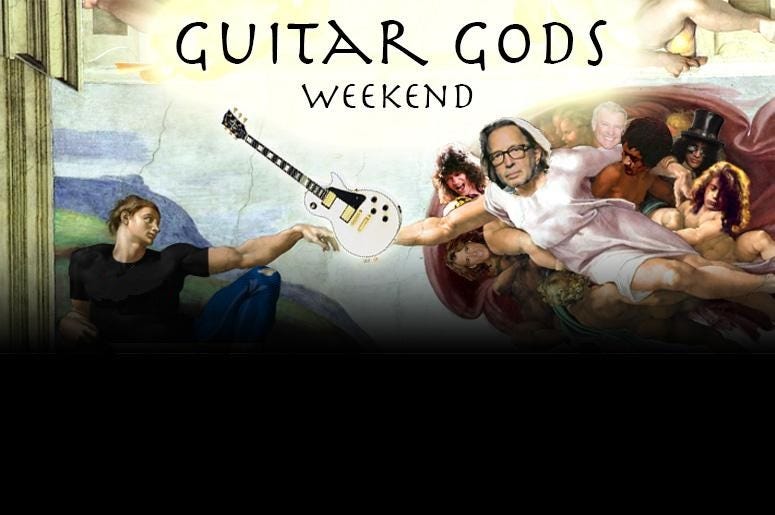 Guitar Gods Weekend Cover Art