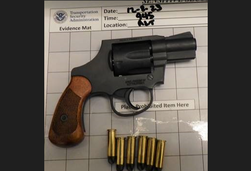 Gun stopped by TSA on December 8, 2023