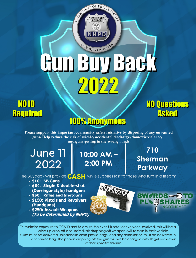 New Haven Gun Buyback 2022