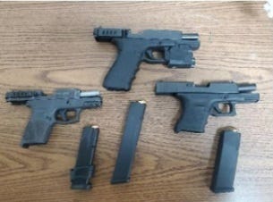 NOPD seizes ATVs, guns in Sunday afternoon arrest