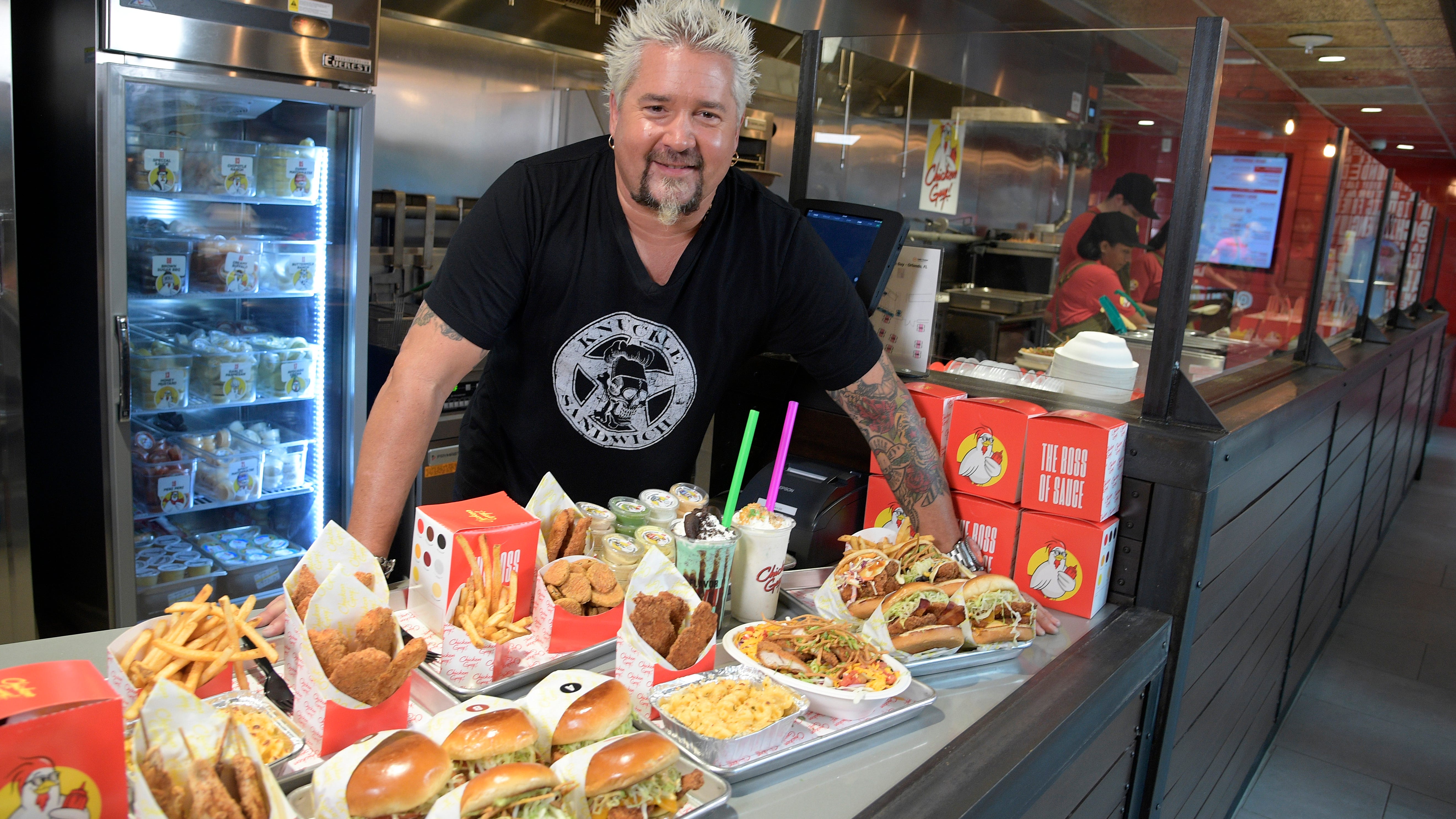 'Flavortown' is coming to Metro Detroit as Guy Fieri opens Chicken Guy! restaurant this weekend in Livonia