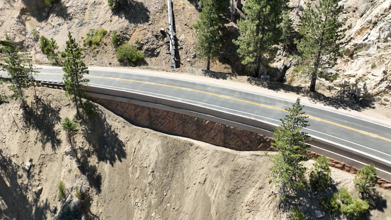 Angeles Crest Highway in California.