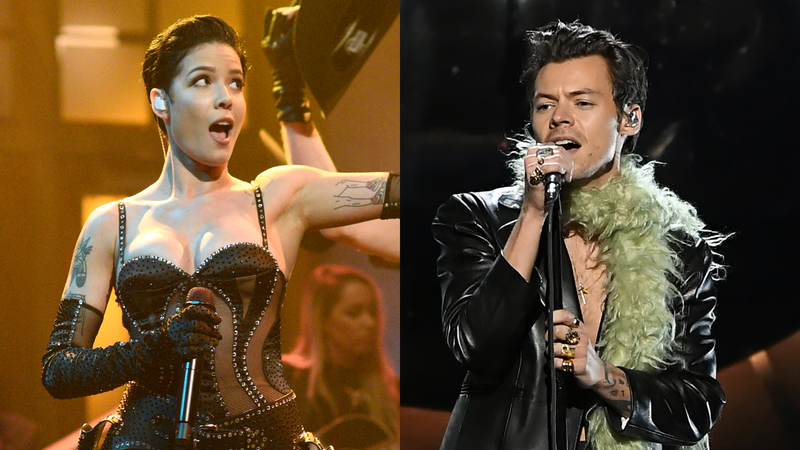 Halsey and Harry Styles