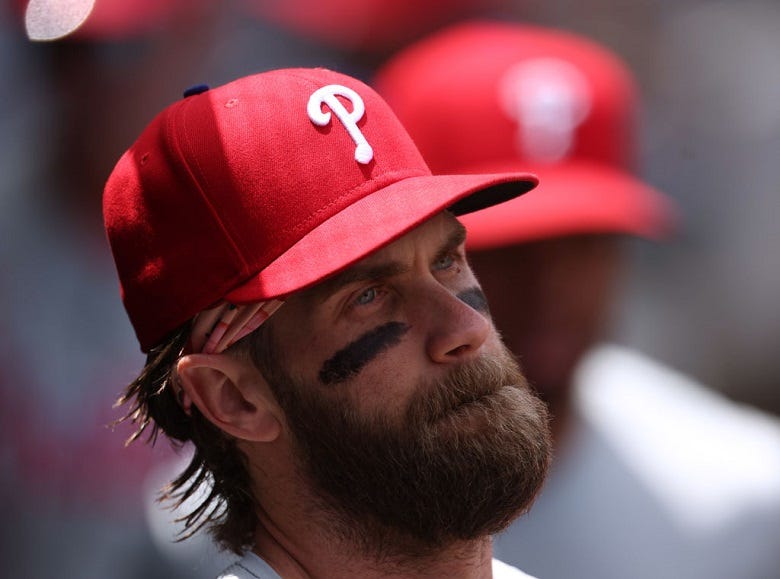 Bryce Harper of the Phillies 
