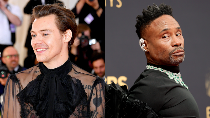 Harry Styles and Billy Porter