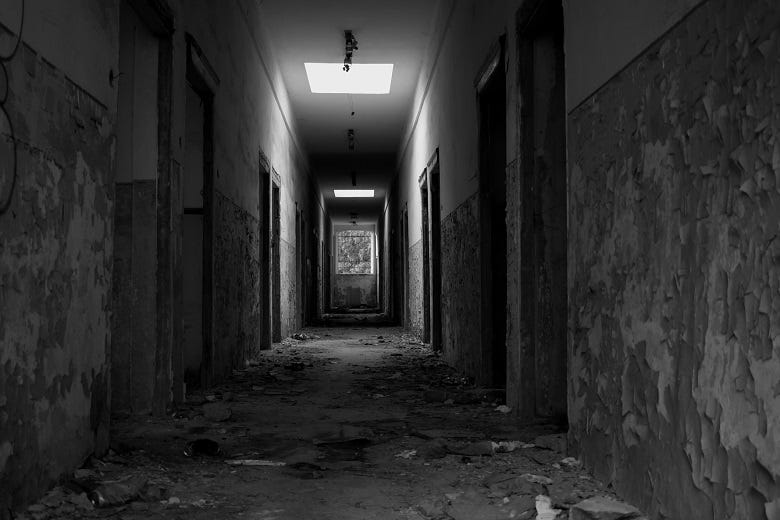 Hallway of Haunted House