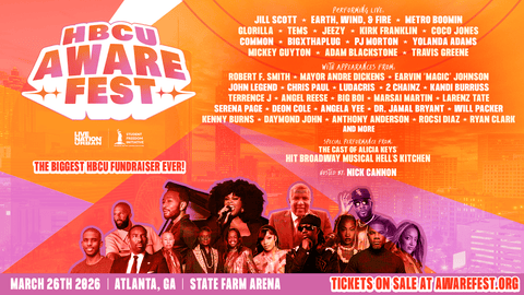 HBCU Aware Fest featuring Jill Scott, John Legend, Coco Jones & more