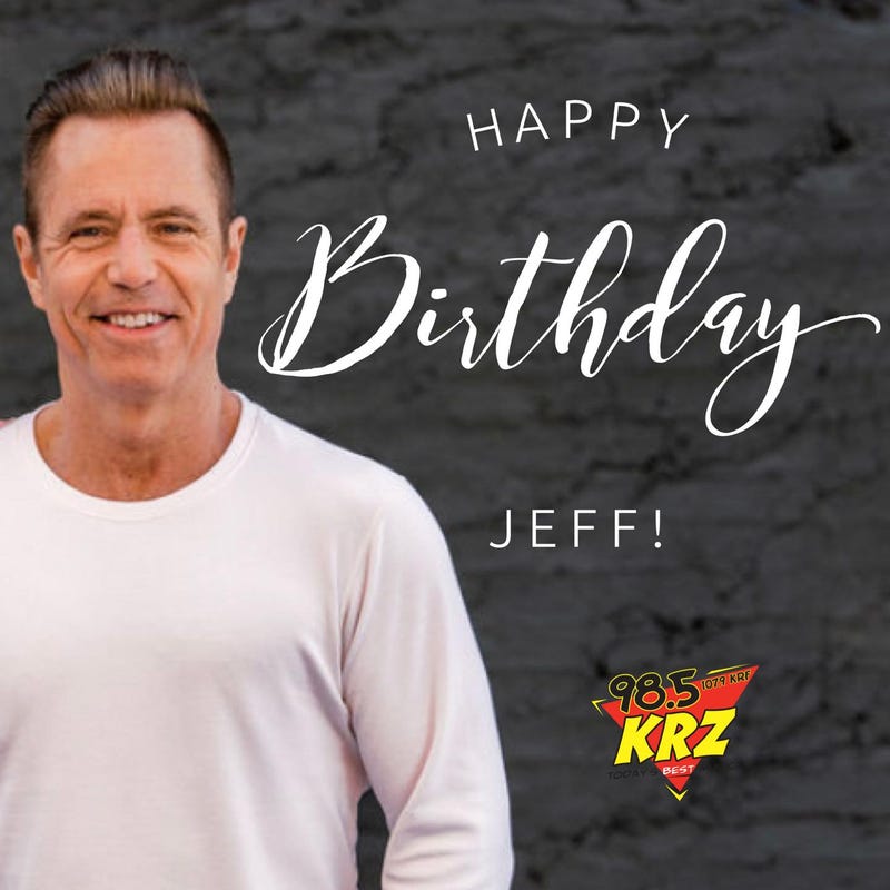 Happy Birthday to the President of Afternoon Radio at KRZ!