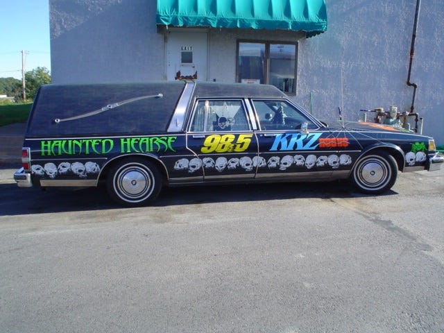 The KRZ Haunted Hearse