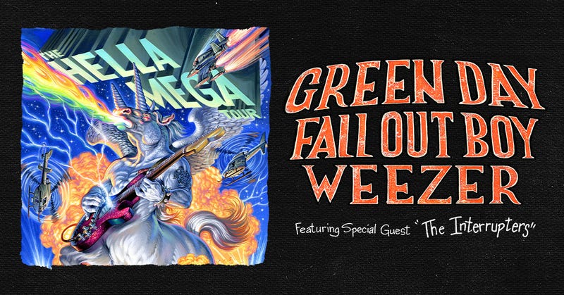 Hella Mega Tour - Green Day, Fall Out Boy, Weezer, The Interrupters