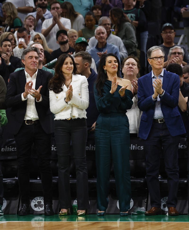Wyc Grousbeck, Emilia Fazzalari, John Henry and Linda Pizzuti Henry