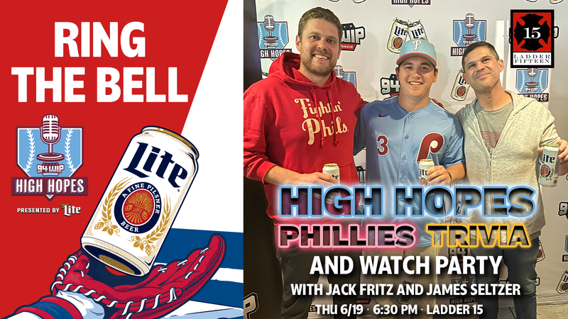 High Hopes Phillies Trivia and Watch Party presented by Miller Lite