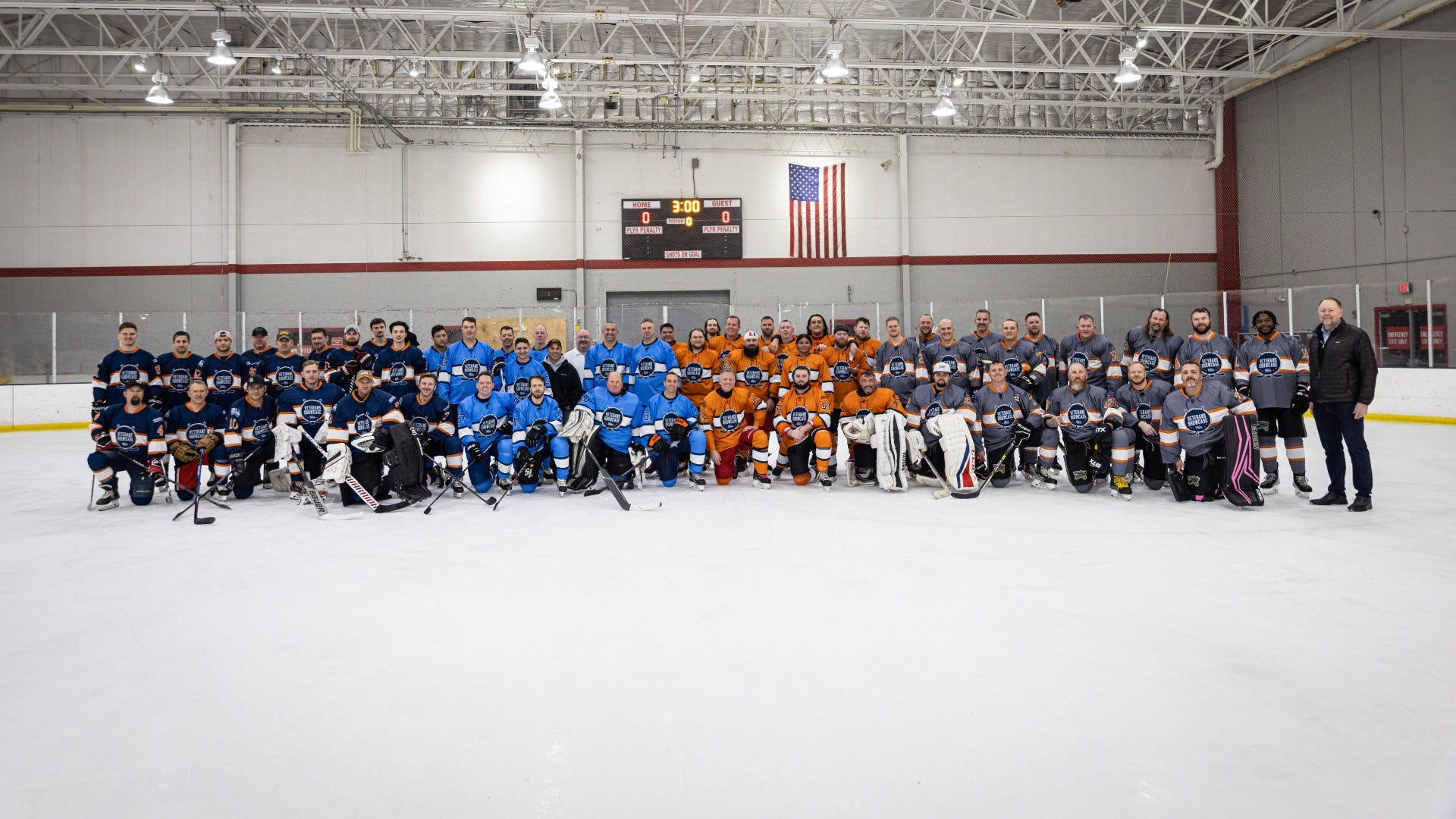 Hockey helps veterans, active-duty heal