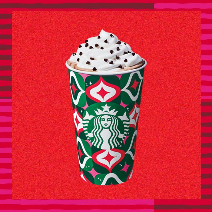 The peppermint mocha.