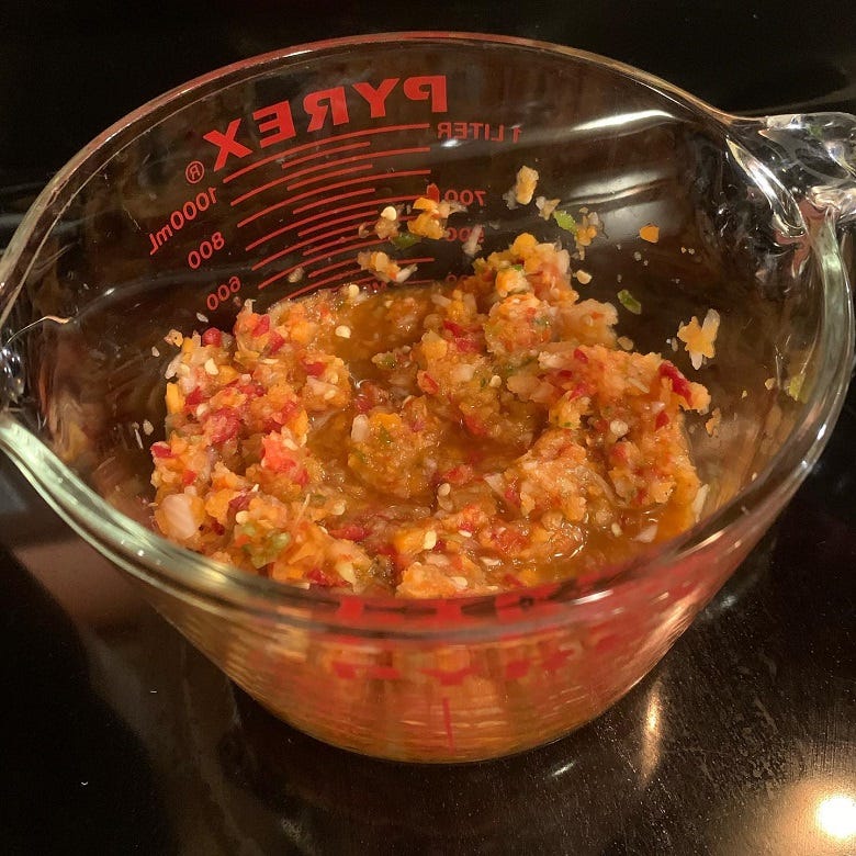 hot sauce mash