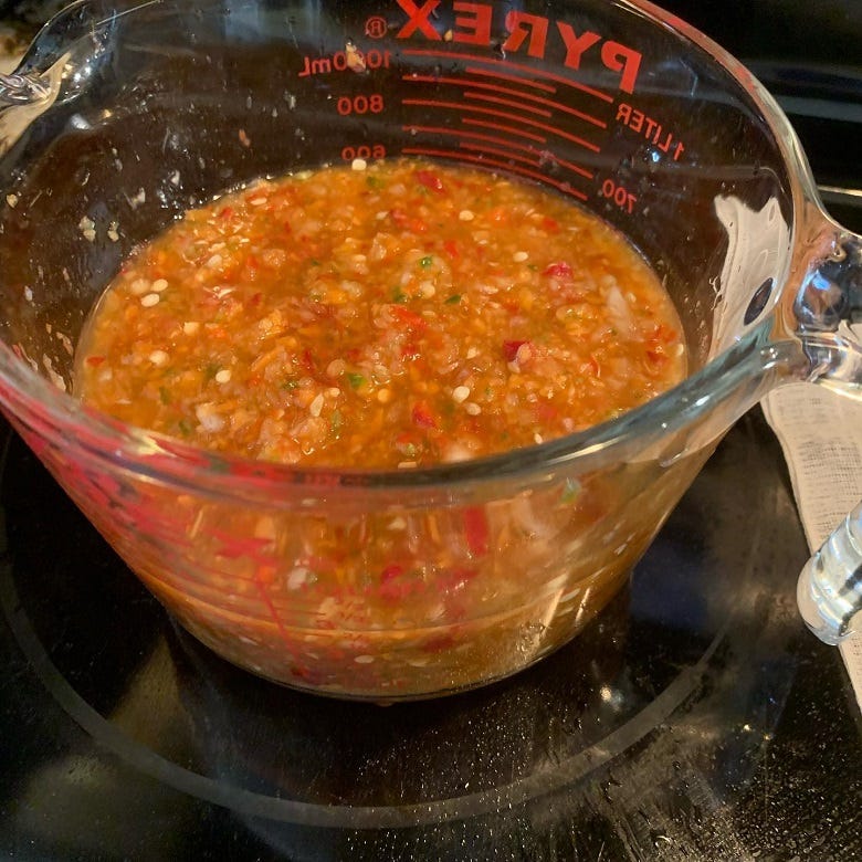 hot sauce mash