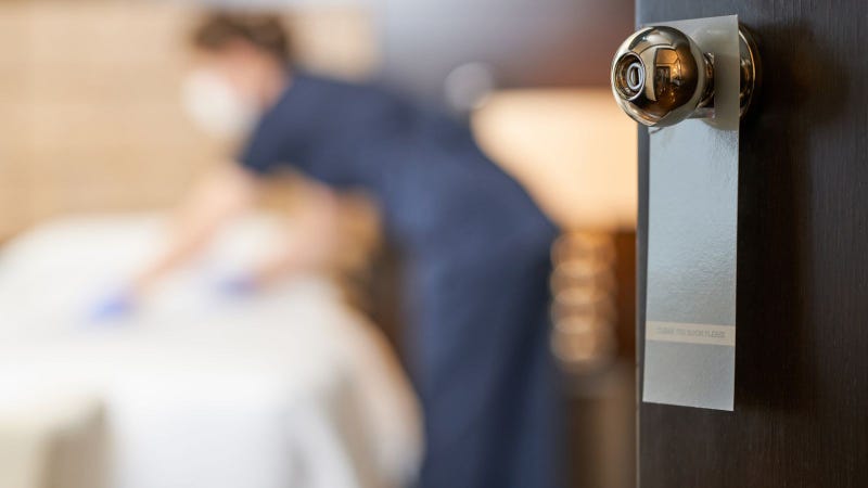 Hotel worker