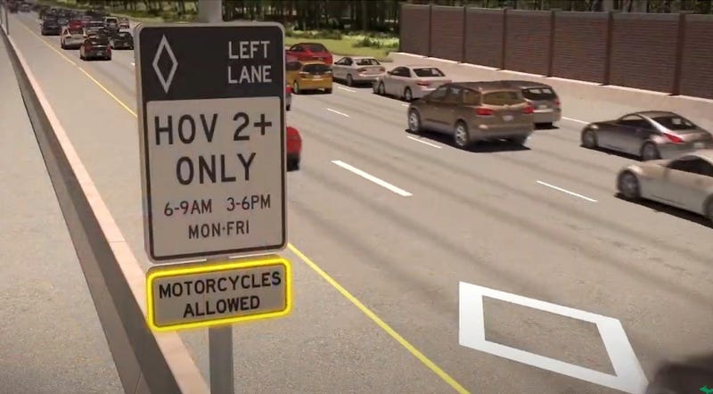 new I-75 HOV lanes