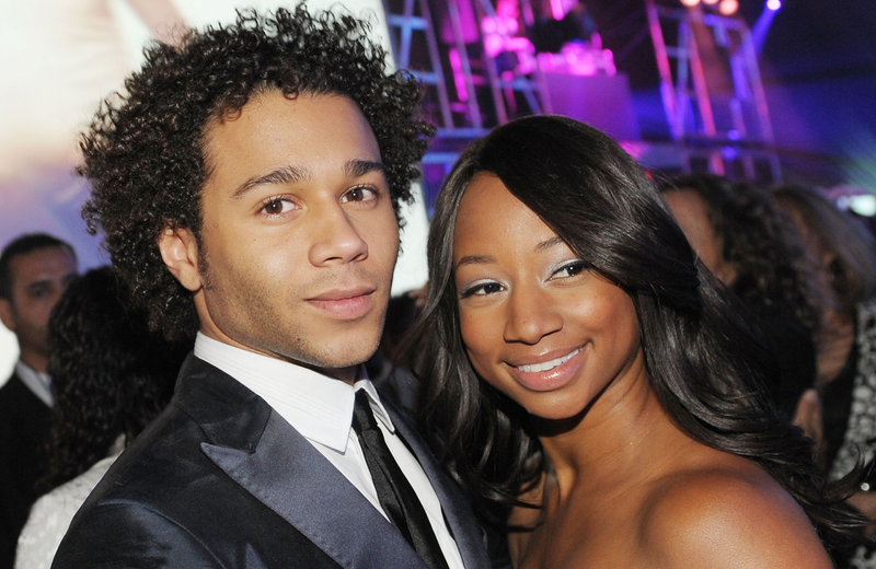 Corbin Bleu and Monique Coleman 
