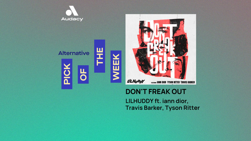 LILHUDDY - 'Don’t Freak Out' ft. iann dior, Travis Barker, Tyson Ritter
