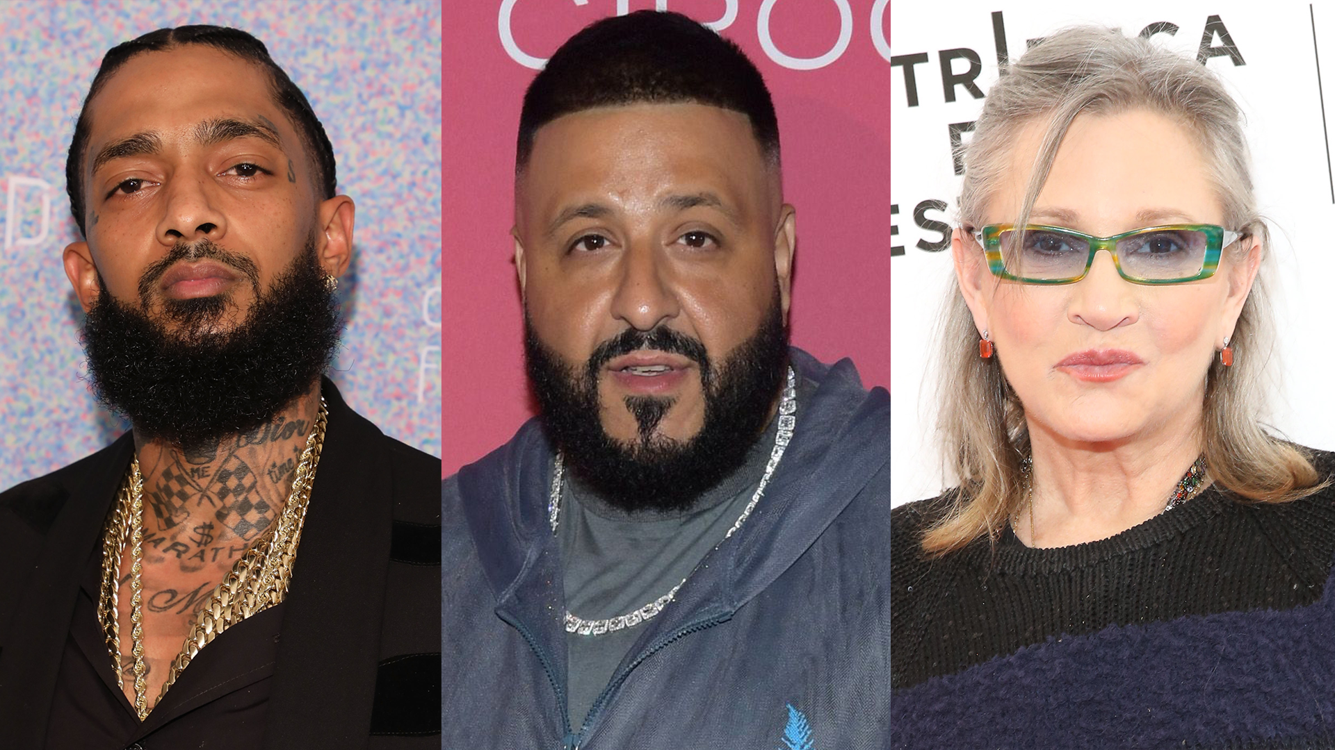 Nipsey Hussle, Carrie Fisher, DJ Khaled getting stars on the Hollywood Walk of Fame