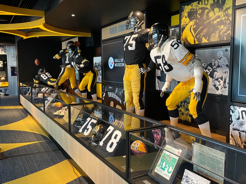 Steelers Hall of Honor 70s exhibit